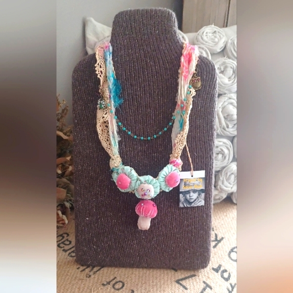 Upcycled Necklace: - Picture 1 of 10